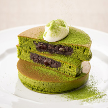 抹茶ホットケーキ